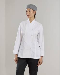 Womens Gusto Chef Jacket, Long Sleeve 